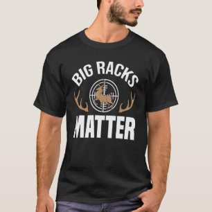 Camiseta Homens Caçando Grandes Racks Importam Caçador De V