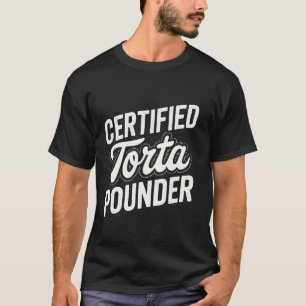 Camiseta Homens Certificados de Torta Gorda Menina Latina G