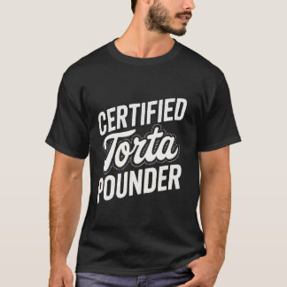 Camiseta Homens Certificados de Torta Gorda Menina Latina G