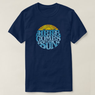 Camiseta Homens chegam ao Sol Retro Vintage