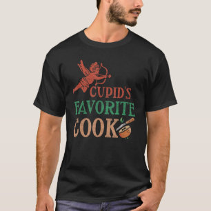 Camiseta Homens Cozinhar de Cook Favoritos do Cupido Mulher