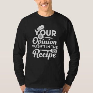 Camiseta Homens cozinheiros pastelaria Comida Cozinhar