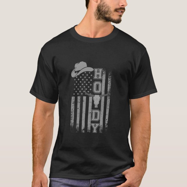 Camiseta Homens Crianças do País Ocidental, Teen Rodeo Sout (Frente)