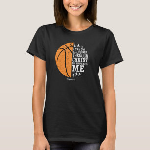 Camiseta Homens Cristãos de Basquete Meninos Crianças Pulso