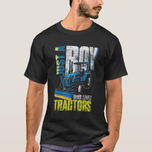 Camiseta Homens da Agricultura de Trator Meninos Crianças F