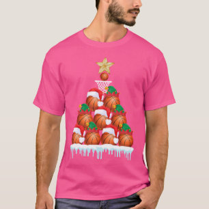 Camiseta Homens da Bola de Natal Santa Hat Xmas