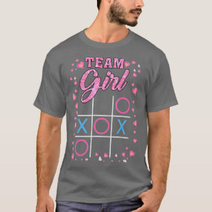 Camiseta Homens da Equipe de Chás de fraldas Revelação de S
