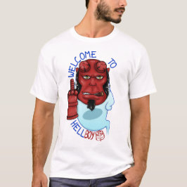 Camiseta Homens da Hellboy