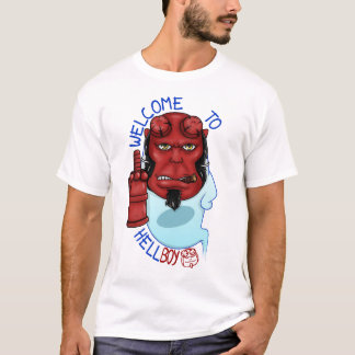 Camiseta Homens da Hellboy