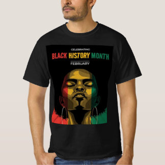 Camiseta Homens da história negra