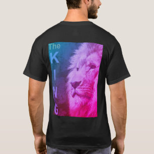 Camiseta Homens da Impressão de Arte Moderna Elegante