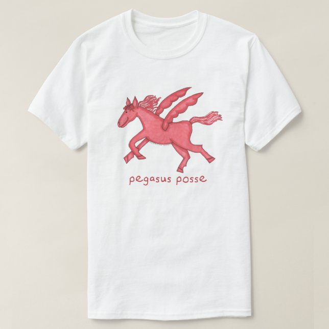 Camiseta Homens da legião de Pegasus (vários estilos) (Frente do Design)