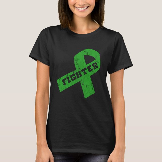 Camiseta Homens da Liberdade Verde Combatentes Mulheres Cri (Frente)