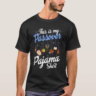 Camiseta Homens Da Passover Meninos Combinação De Pijamas