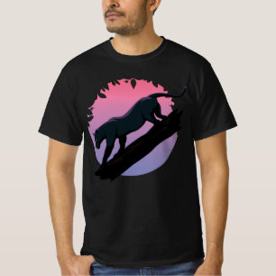Camiseta Homens da Selva de Pantera Negra
