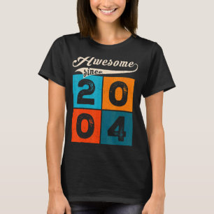 Camiseta Homens De 18 Anos Mulheres No Aniversário Incrível