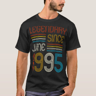 Camiseta Homens de 28 anos Legenda de 28 anos