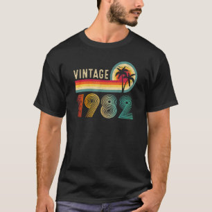Camiseta Homens de 40 anos Vintage em 1982 Retro 40º Nascim