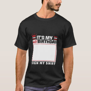 Camiseta Homens de aniversário de 40 anos Mulheres é meu 40