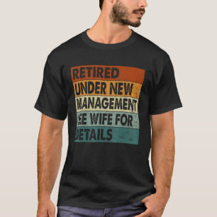 Camiseta Homens de aposentadoria Pai de Festa de Aposentaçã