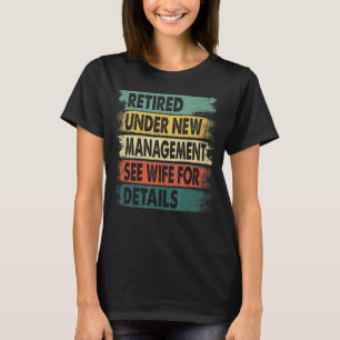 Camiseta Homens de aposentadoria Pai de Festa de Aposentaçã