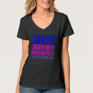Camiseta Homens de aposentadoria Pai de festa de aposentado
