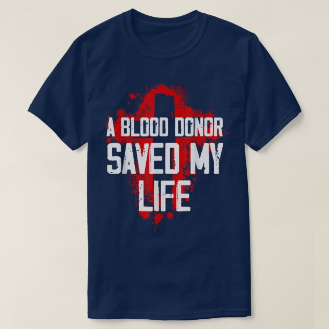 Camiseta Homens de Arte Cristãos Doadores de Sangue Mulhere (Frente do Design)