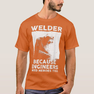 Camiseta Homens de Arte Engraçados Soldadura Mulheres Solda