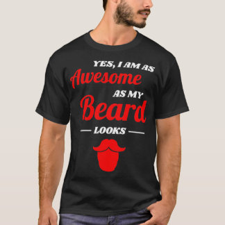 Camiseta Homens de bigode Cheio de barba presentes 2 1