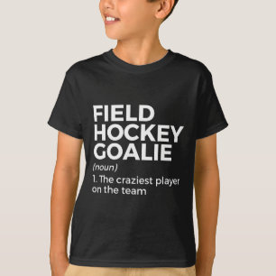 Camiseta Homens de Definição de Goalie de Hóquei em Campo