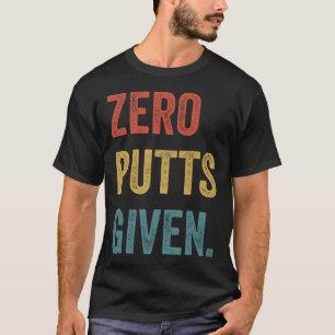Camiseta Homens de Golfe Retro Jogador de Golfe Mulheres Ze
