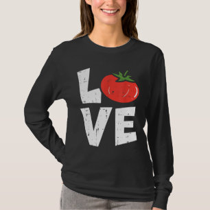 Camiseta Homens de Jardinagem Vegetal de Tomate Adoráveis
