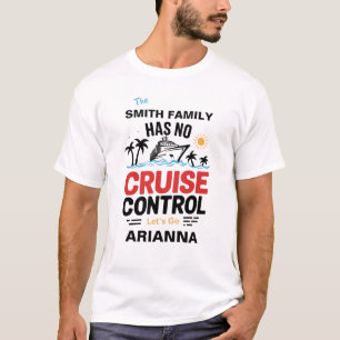Camiseta Homens de Manutenção da Viagem da Família de Navio