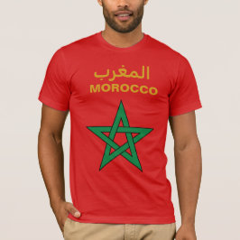 Camiseta Homens de Marrocos