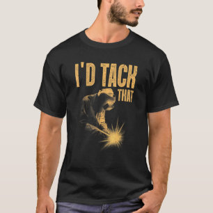 Camiseta Homens de Melhores Soldaduras Trabalhadoras De Tac