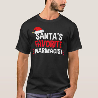 Camiseta Homens de Natal Farmacêuticos Favoritos Santas