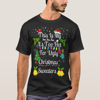 Camiseta Homens de Natal Muito Adormecidos Familiares