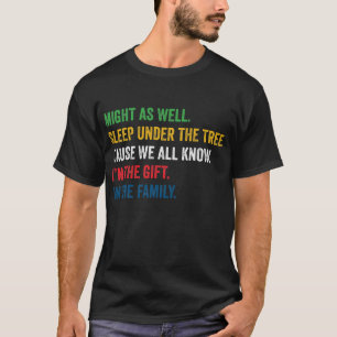 Camiseta Homens de Natal Mulheres Favoritas Pessoas Engraç