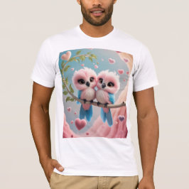 Camiseta Homens de Pássaros