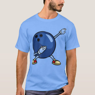Camiseta Homens de Presente bola de boliche Mulheres Crianç