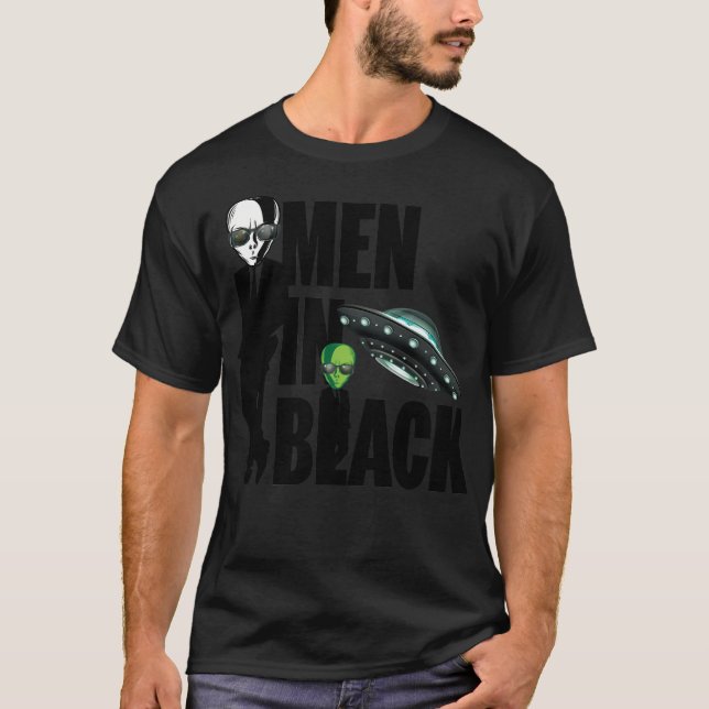 Camiseta Homens de Preto (Frente)