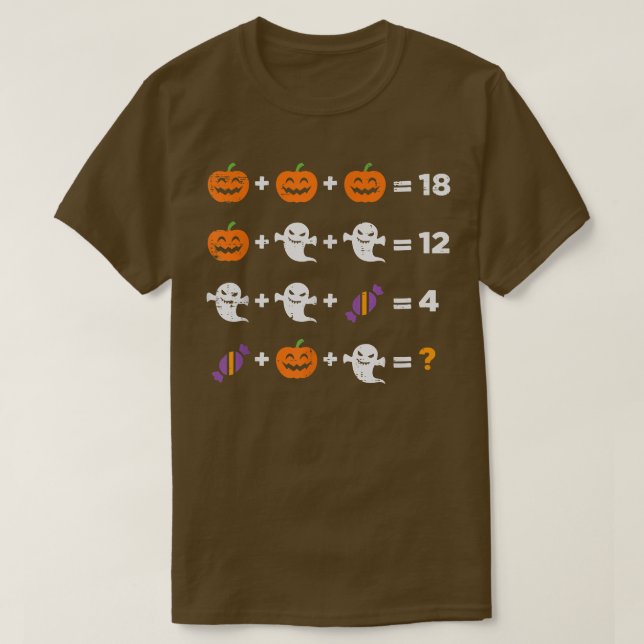 Camiseta Homens de Professores do Halloween Pumpkin Ghost H (Frente do Design)