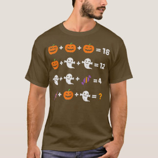 Camiseta Homens de Professores do Halloween Pumpkin Ghost H