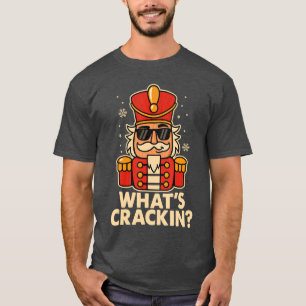 Camiseta Homens de quebra-nozes engraçados de Natal e rapaz