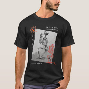 Camiseta Homens de rua japoneses - Gráfico de Tóquio Retro