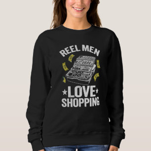 Camiseta Homens de verdade amam comprar caixa de acessórios