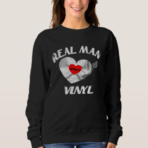 Camiseta Homens de verdade amam roupa de DJ de discos de vi