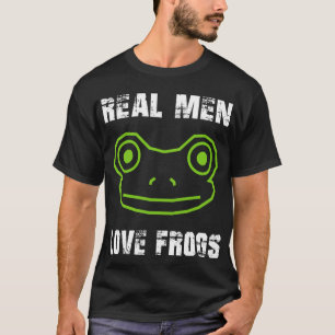 Camiseta Homens de Verdade Amam Sapos