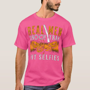 Camiseta Homens de Verdade Atiram em Tiro Esportivo ao Ar L