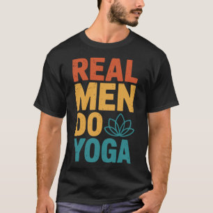 Camiseta Homens de Verdade Fazem Yoga _1